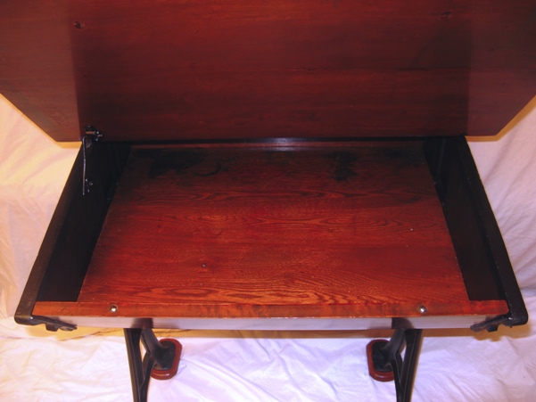 Complete Front Lid Open View